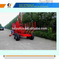 12T Logging Loader Trailer with Crane